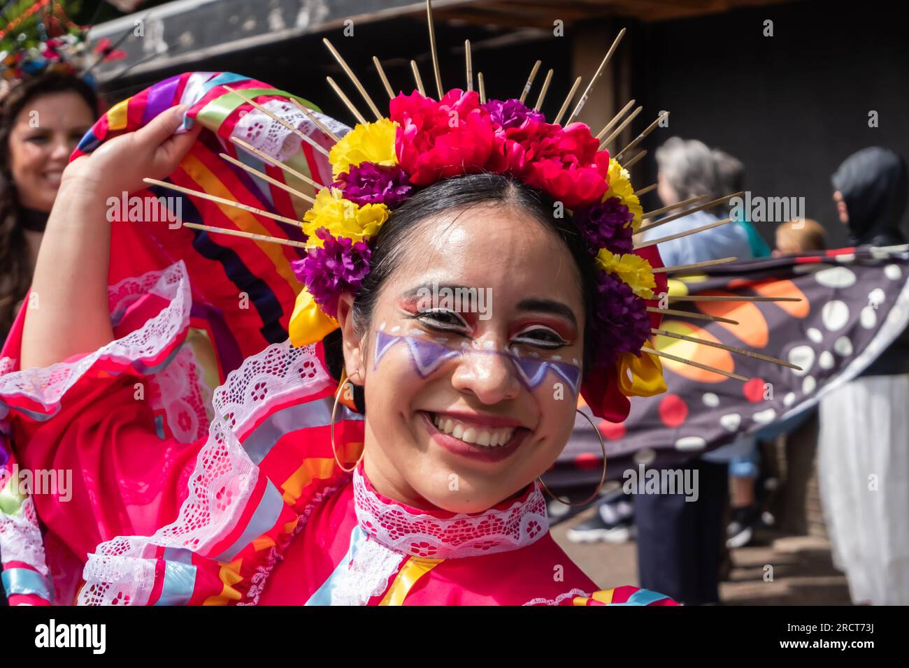 Edinburgh Scotland Uk 16th July 2023 The Edinburgh Festival Carnival Is An Artistic