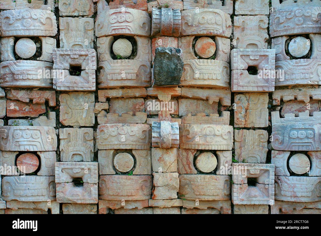 Kabah, Puuc region , Maya archaeological site, Yucatan Peninsula, Mexico Stock Photo