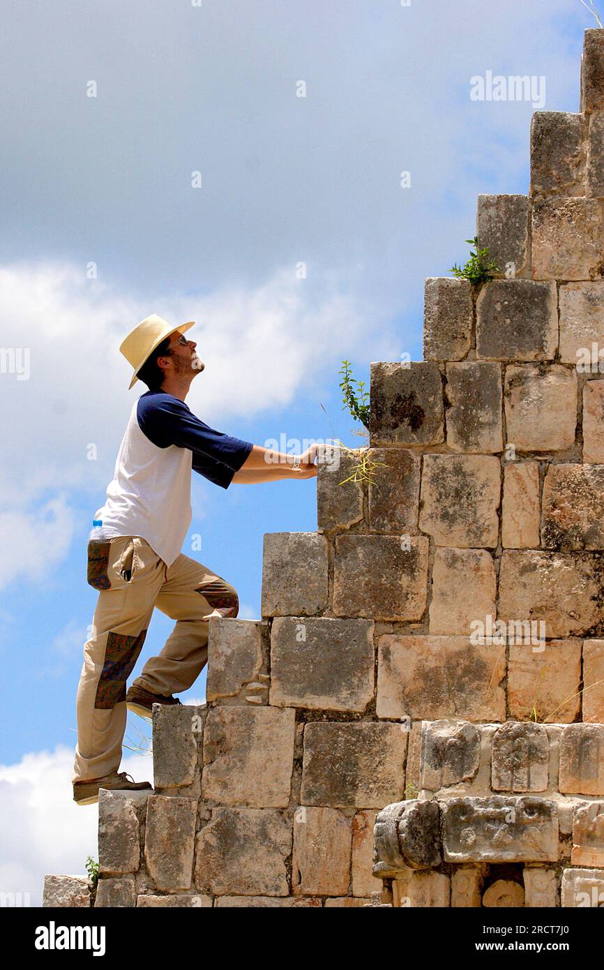 Uxmal, ancient Maya city, Yucatán, Mexico Stock Photo