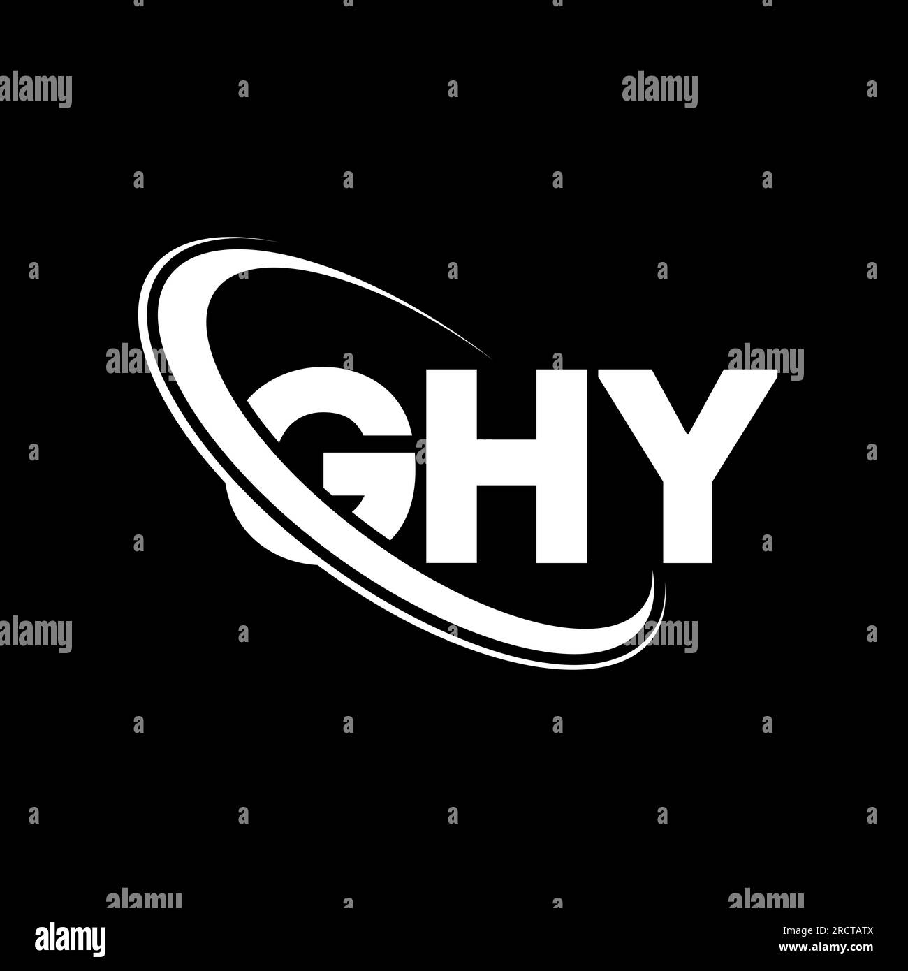 Ghy logo design hi-res stock photography and images - Alamy