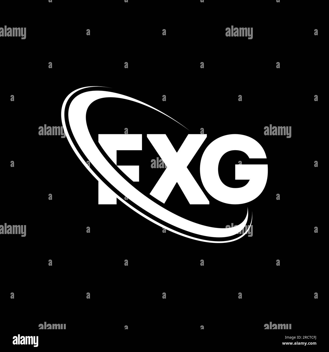 Fxg logo design hi-res stock photography and images - Alamy