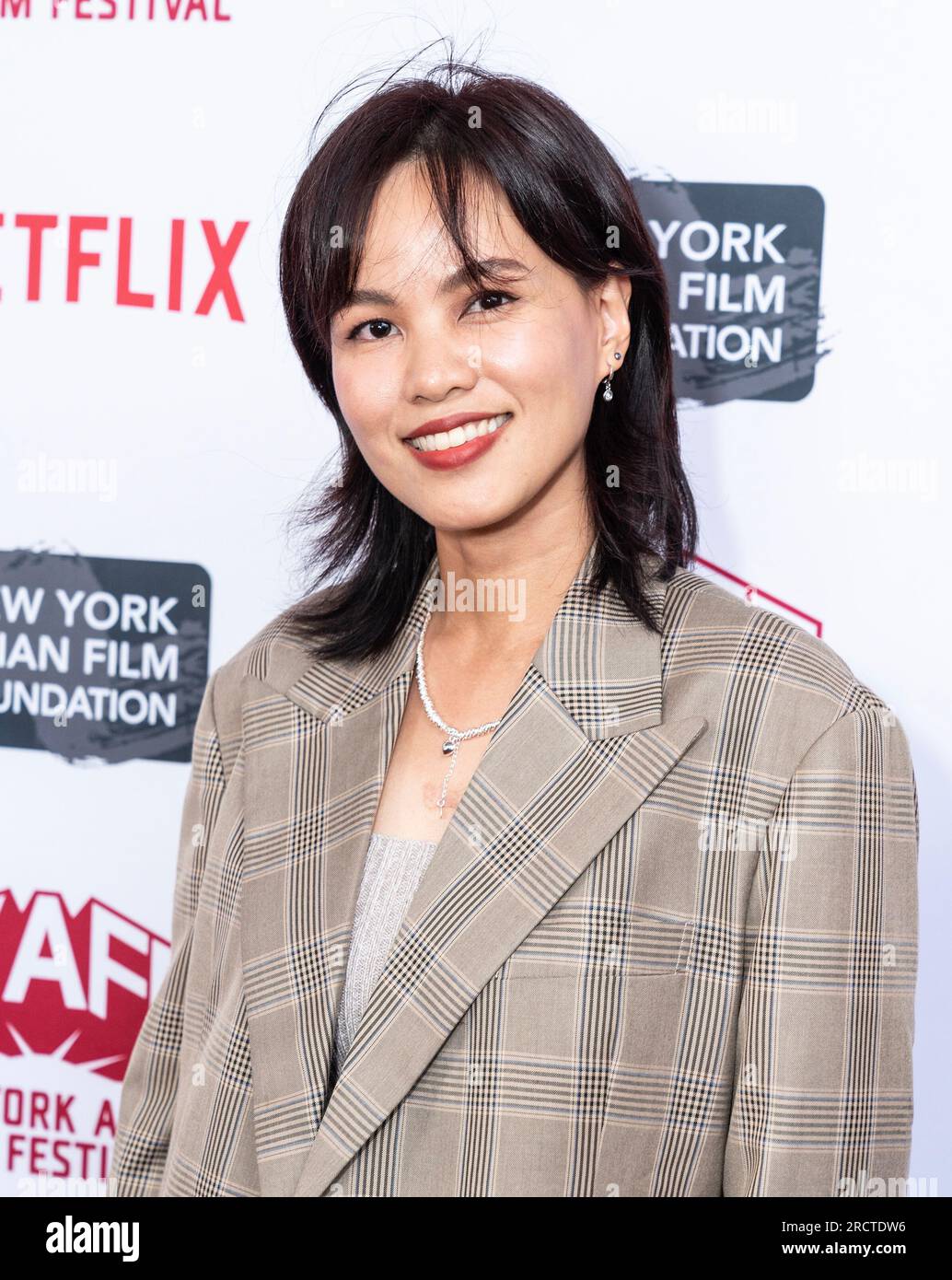 New York, United States. 14th July, 2023. Weawwan Hongivatana attends 2023 New York Asian Film Festival Opening Night at Walter Reade Theater in New York (Photo by Lev Radin/Pacific Press) Credit: Pacific Press Media Production Corp./Alamy Live News Stock Photo