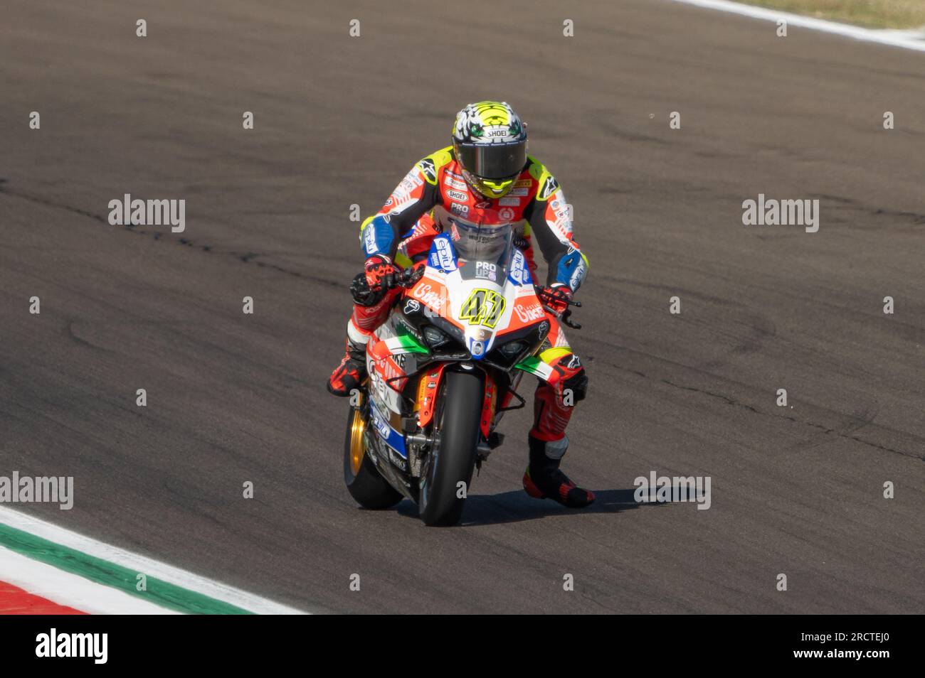 47 Axel Bassani (ITA) Ducati Panigale V4R, Motocorsa Racing during
