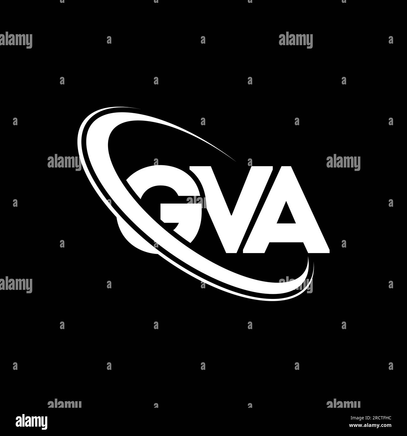 Gva minimalist logo Stock Vector Images Alamy