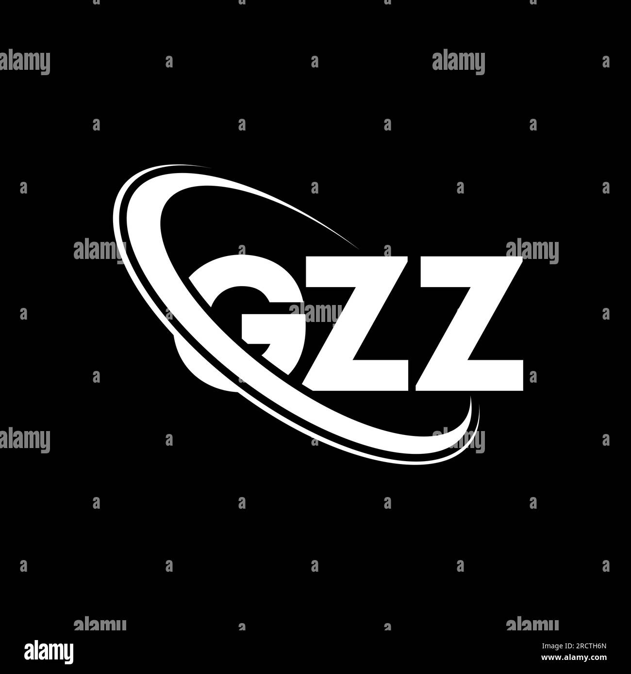 GZZ logo. GZZ letter. GZZ letter logo design. Initials GZZ logo