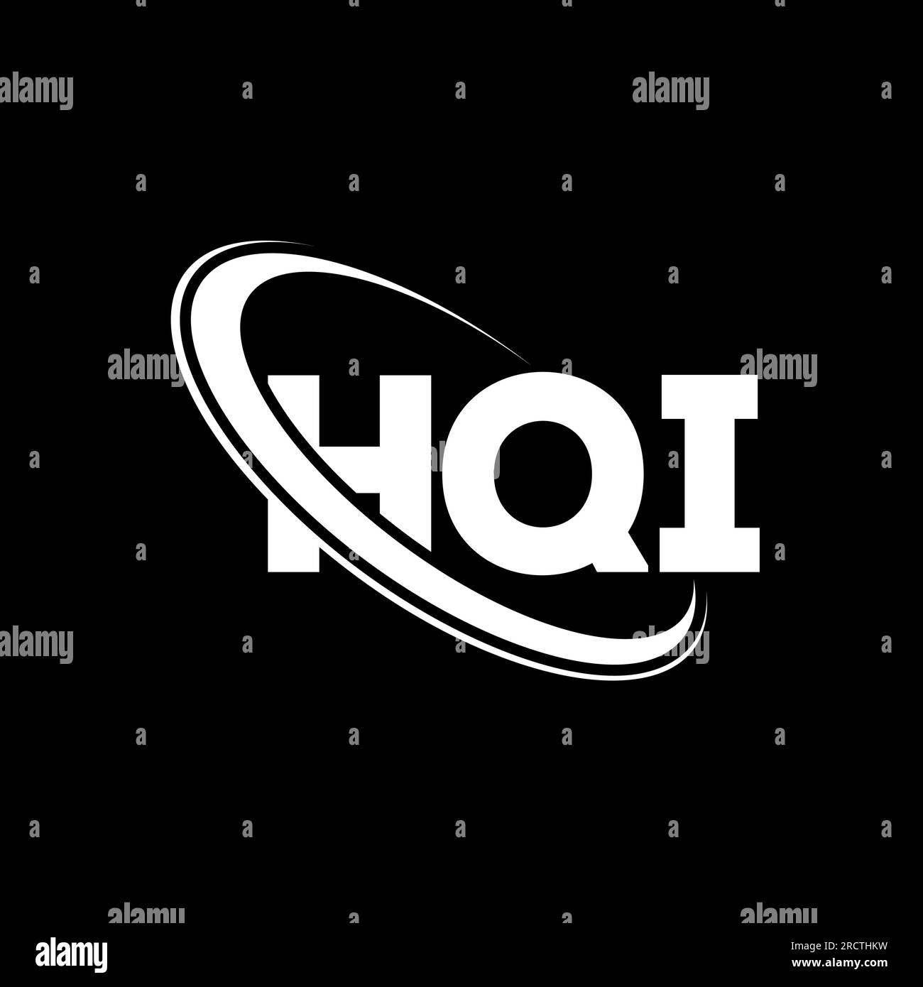 HQI logo. HQI letter. HQI letter logo design. Initials HQI logo linked ...