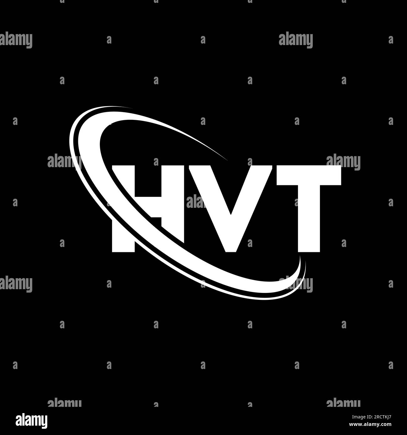 Hvt minimalist logo Stock Vector Images - Alamy