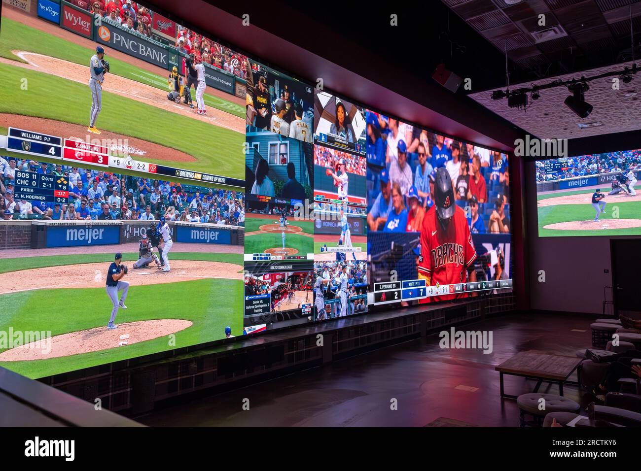 Sports Book, Resorts World, Las Vegas, Nevada Stock Photo Alamy