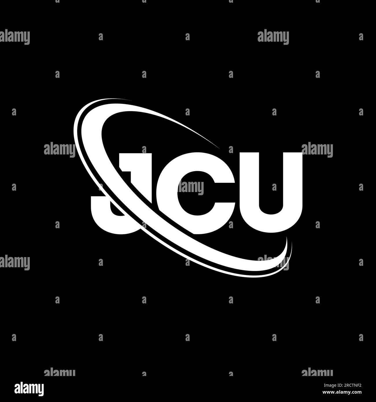JCU logo. JCU letter. JCU letter logo design. Initials JCU logo linked