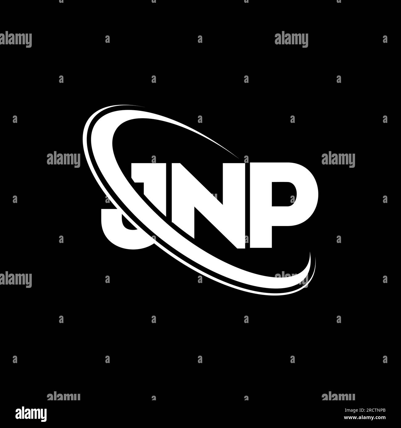 JNP logo. JNP letter. JNP letter logo design. Initials JNP logo linked ...