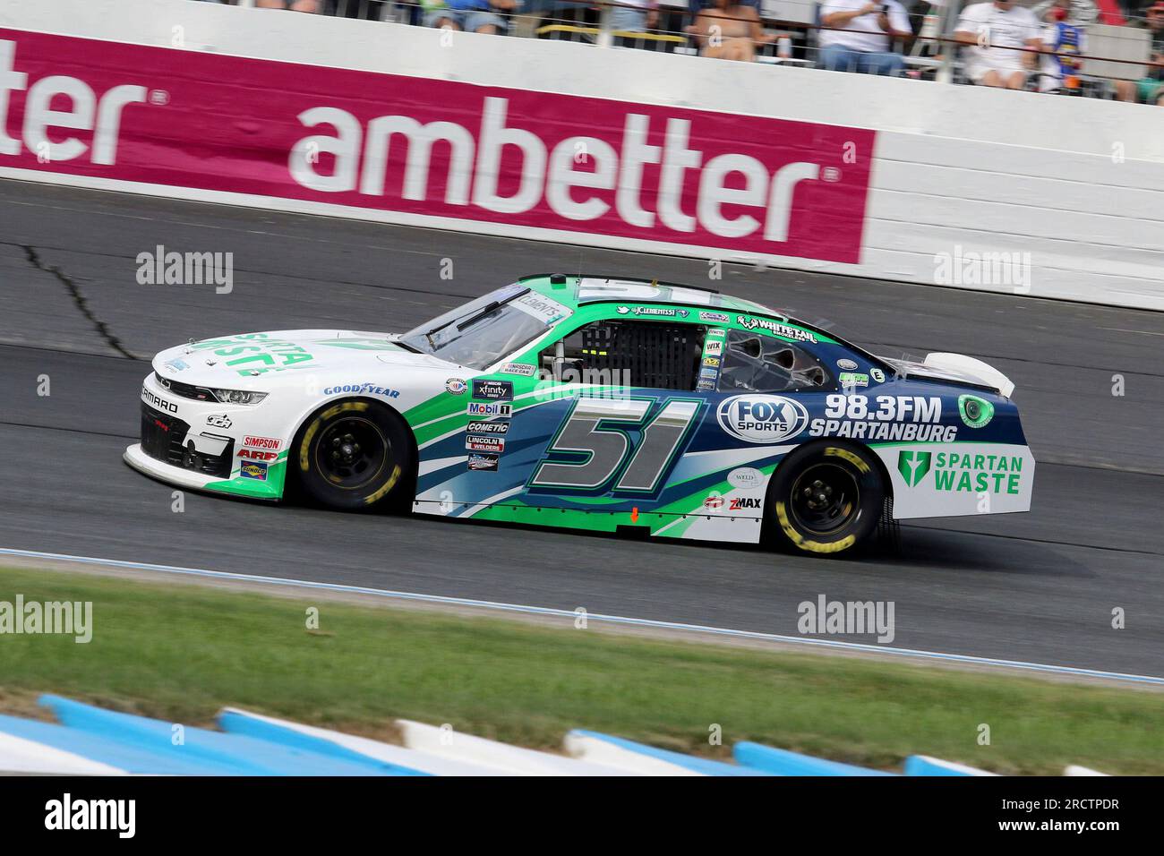 LOUDON, NH JULY 15 Jeremy Clements (51 Jeremy Clements Racing