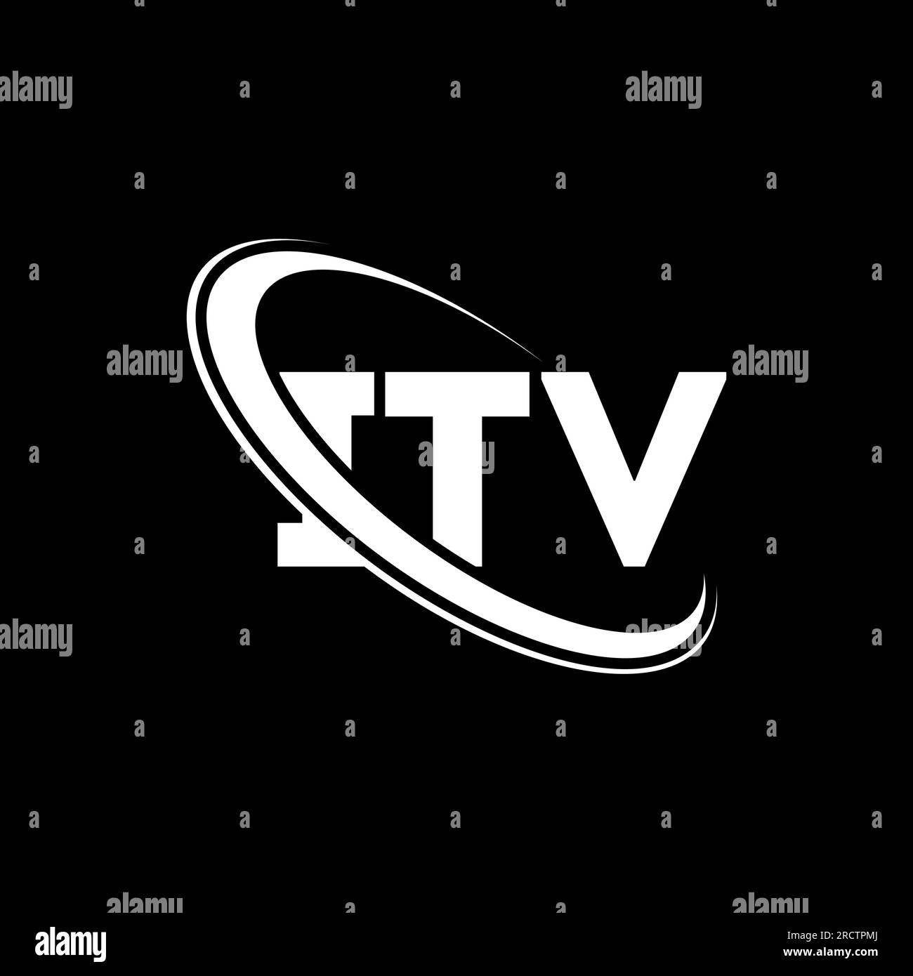 Itv circle logo Stock Vector Images Alamy