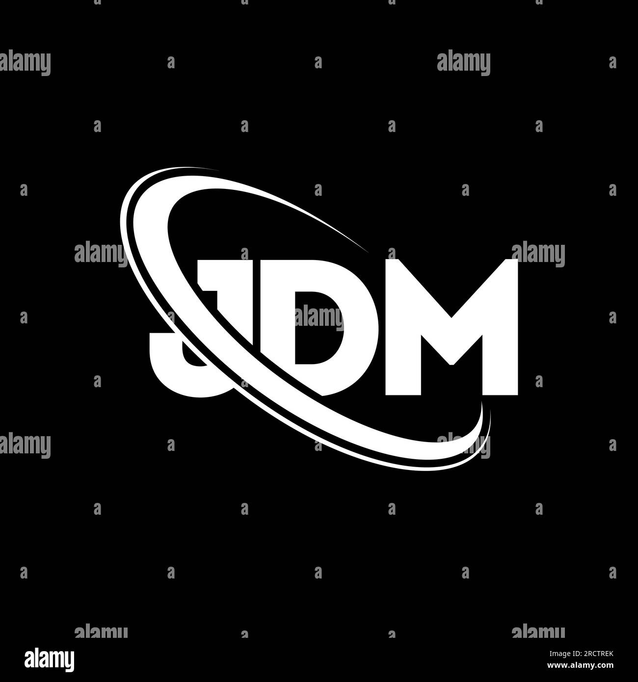 JDM logo. JDM letter. JDM letter logo design. Initials JDM logo linked ...