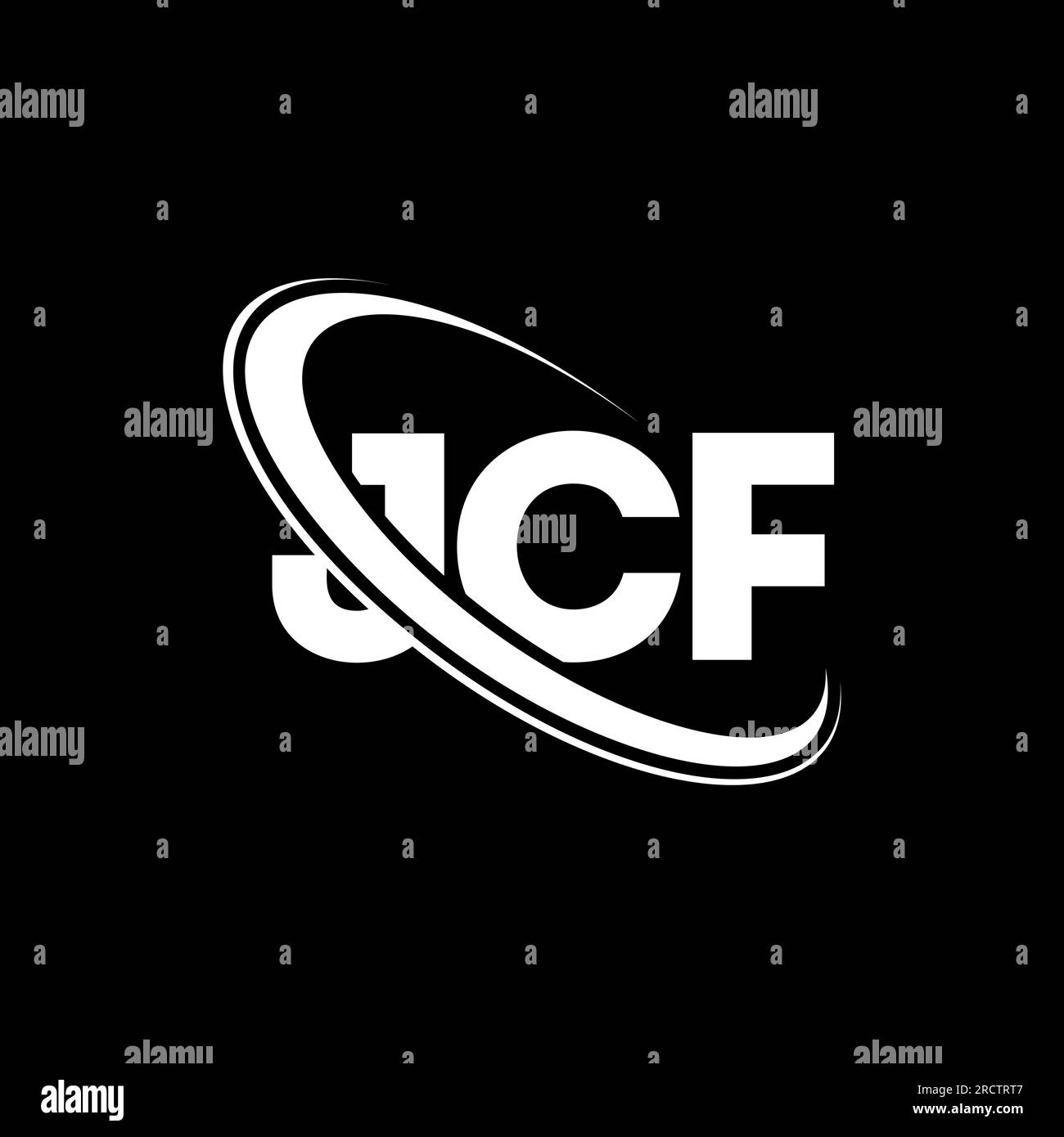 Jcf logo design Black and White Stock Photos & Images Alamy