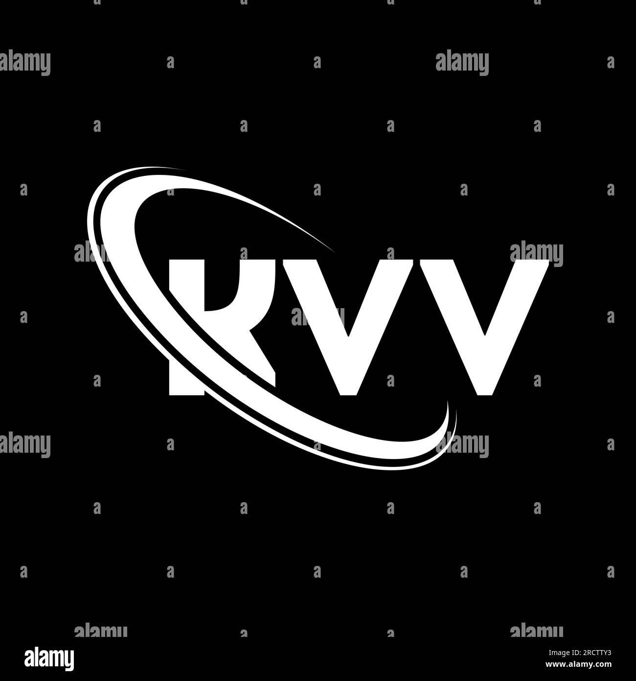 Kvv business logo hires stock photography and images Alamy