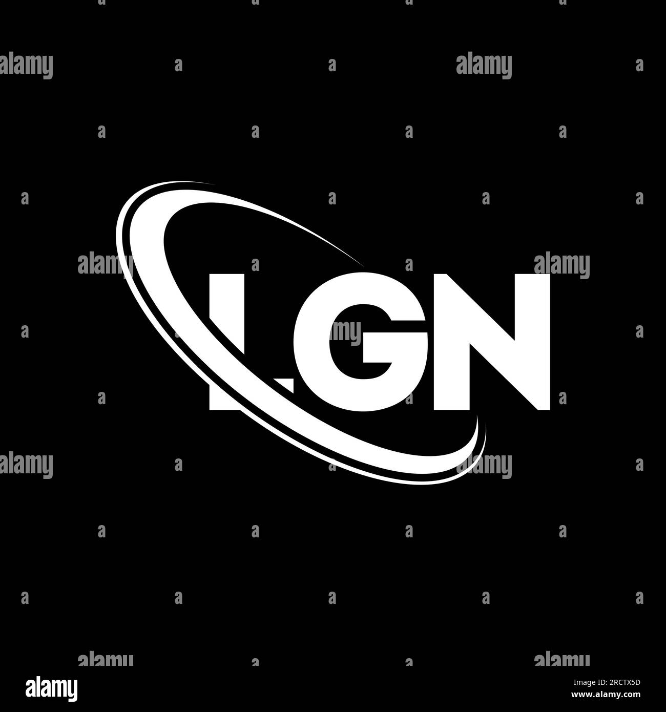 LGN logo. LGN letter. LGN letter logo design. Initials LGN logo linked ...