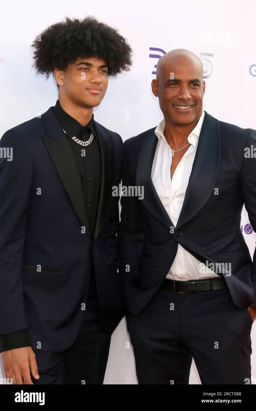 LOS ANGELES JUL 15 Nicolas Neruda Kodjoe, Boris Kodjoe at the 2023