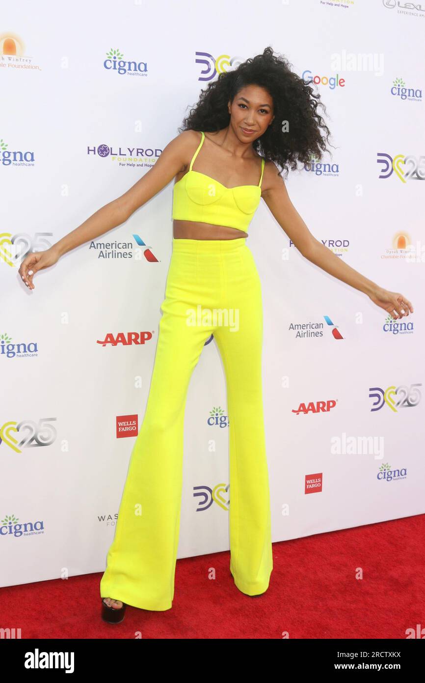 Los Angeles, CA. 15th July, 2023. Aoki Lee Simmons at arrivals for HollyRod Annual DesignCare Gala, NeueHouse Hollywood, Los Angeles, CA July 15, 2023. Credit: Priscilla Grant/Everett Collection/Alamy Live News Stock Photo