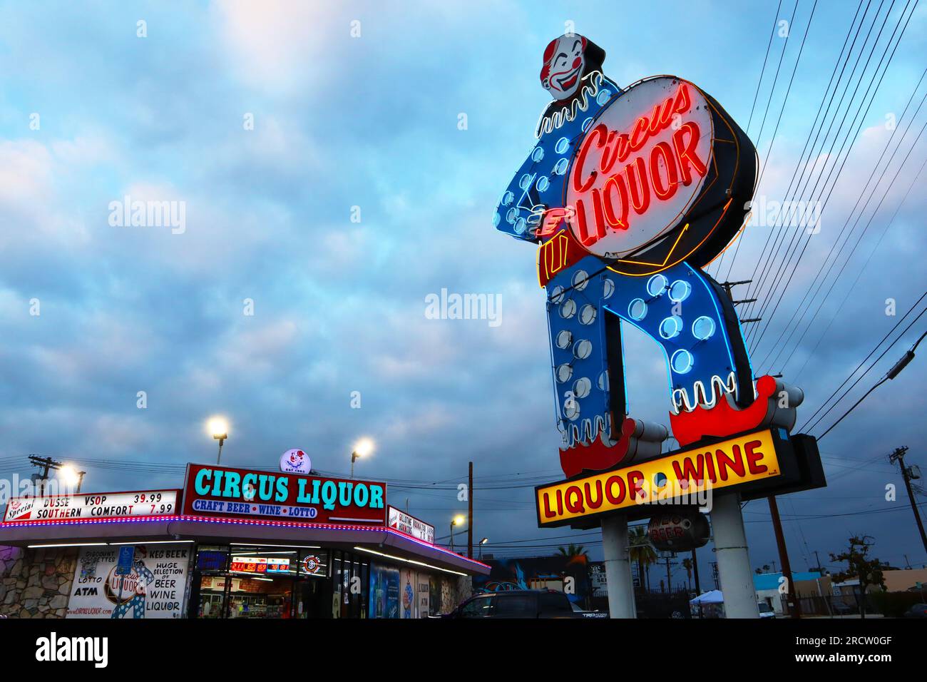 North Hollywood, California Circus Liquor Store on Vineland Avenue