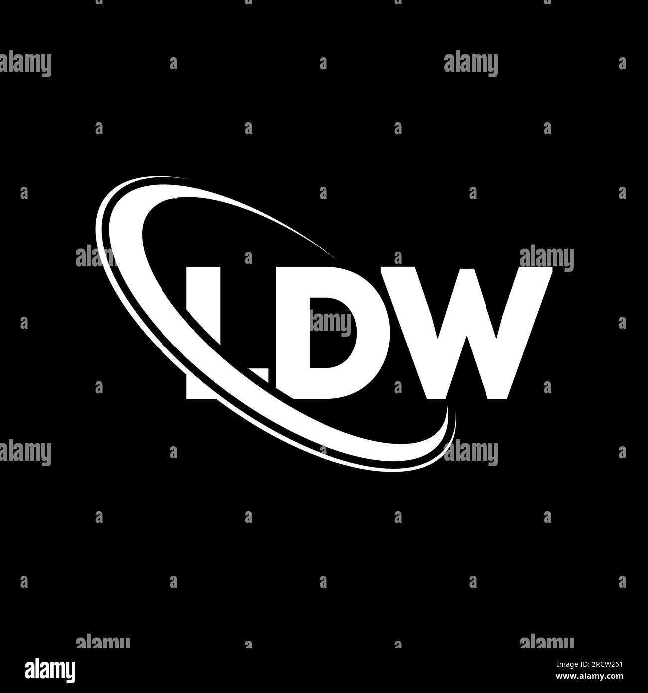 Ldw logo design hires stock photography and images Alamy