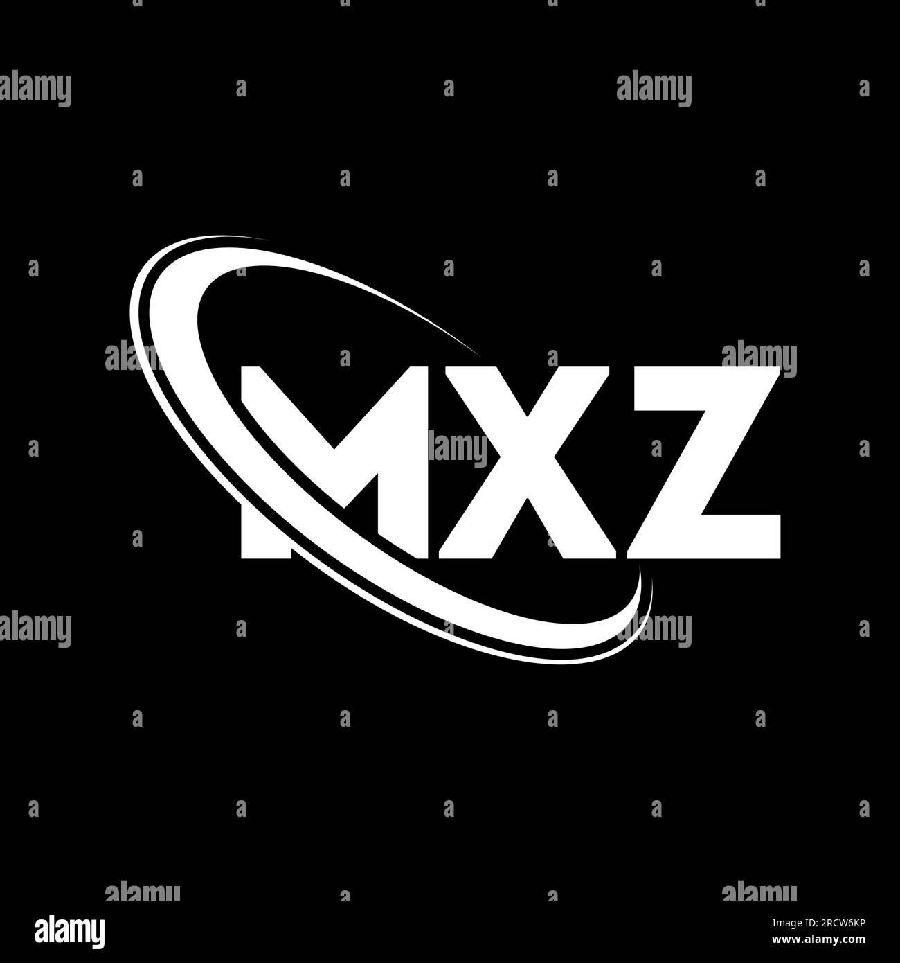 Mxz circle logo hi-res stock photography and images - Alamy