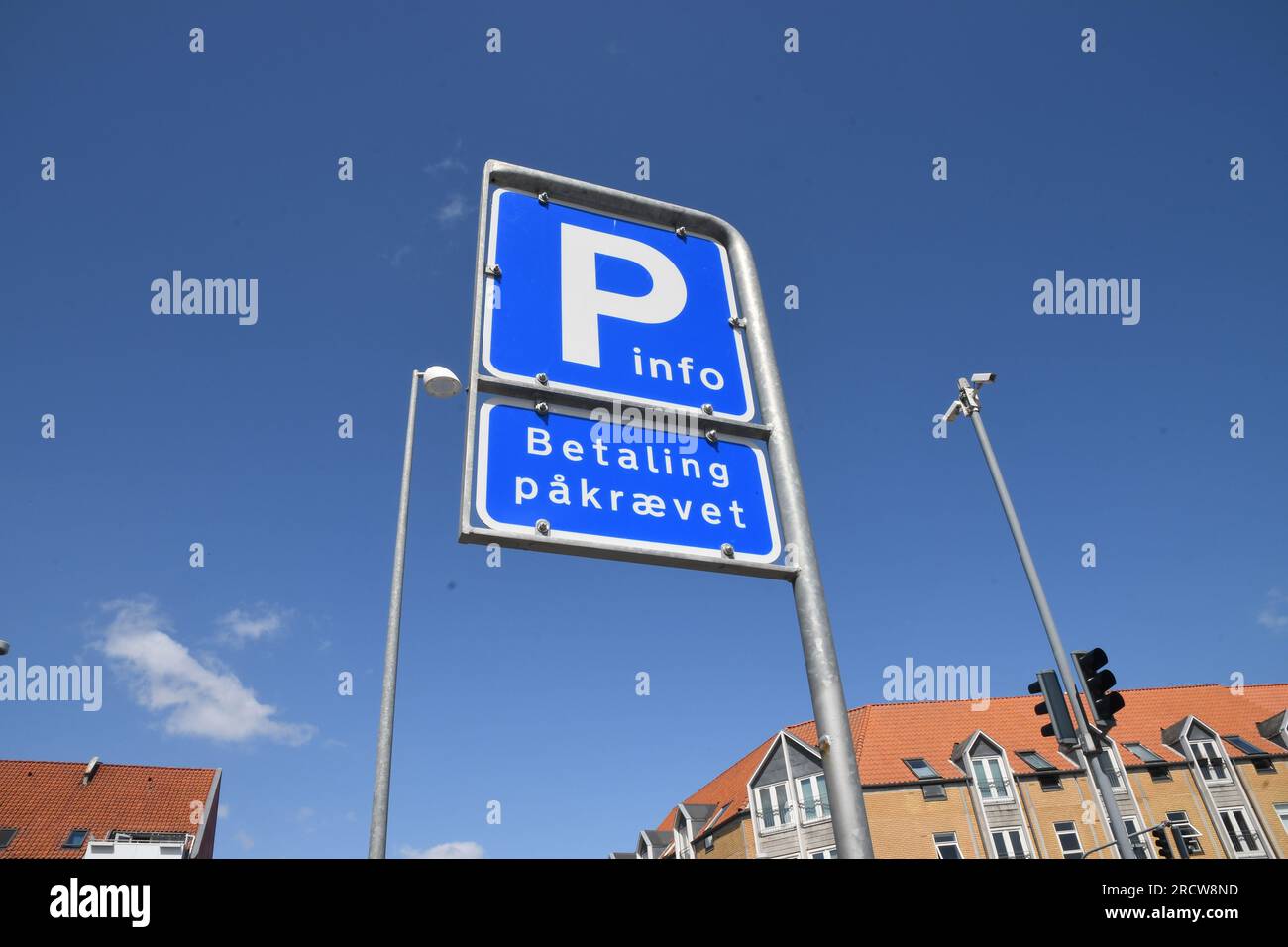 Copenhagen/Denmark/16 July 2023/Informtion regarding parking informtion