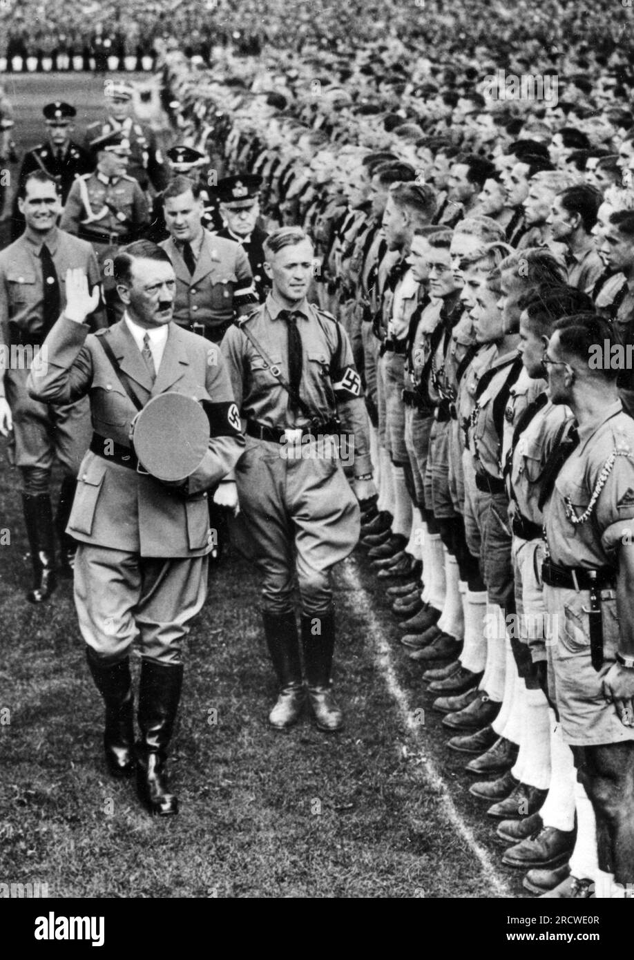 Nazism / National Socialism, Nuremberg Rallies, Rally of Freedom, Nuremberg, 10.9. - 16.9.1935, EDITORIAL-USE-ONLY Stock Photo
