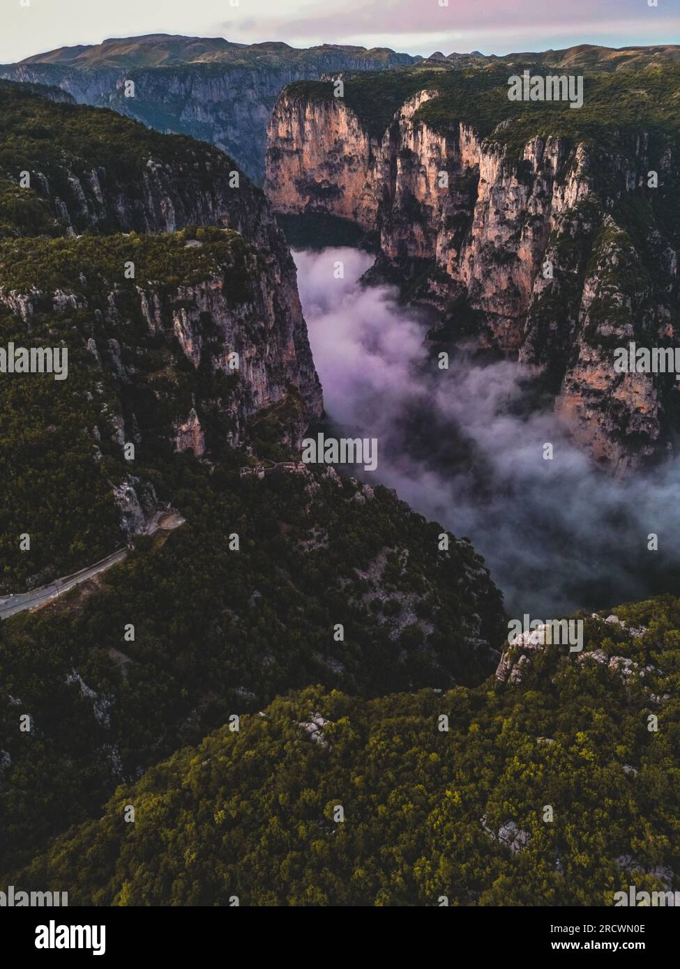 Majestic view vikos gorge hi-res stock photography and images - Alamy