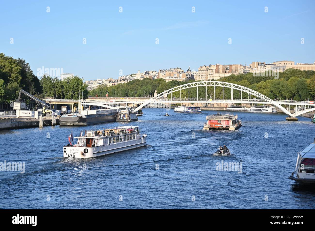 Dress rehearsal for the opening ceremony of the Paris 2024 Olympic