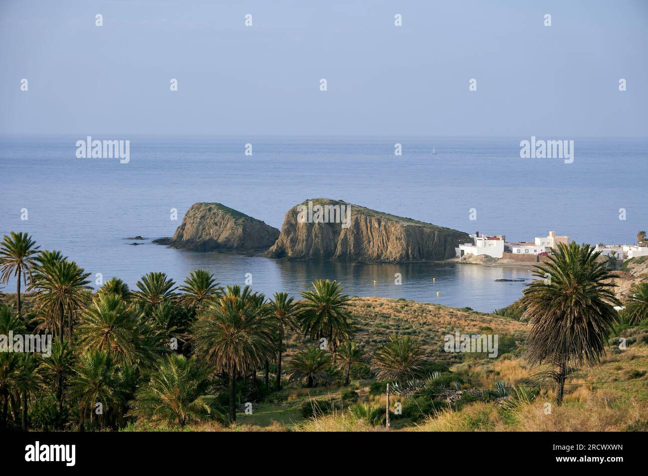 La Isleta del Moro,Naturpark Cabo de Gata Stock Photo