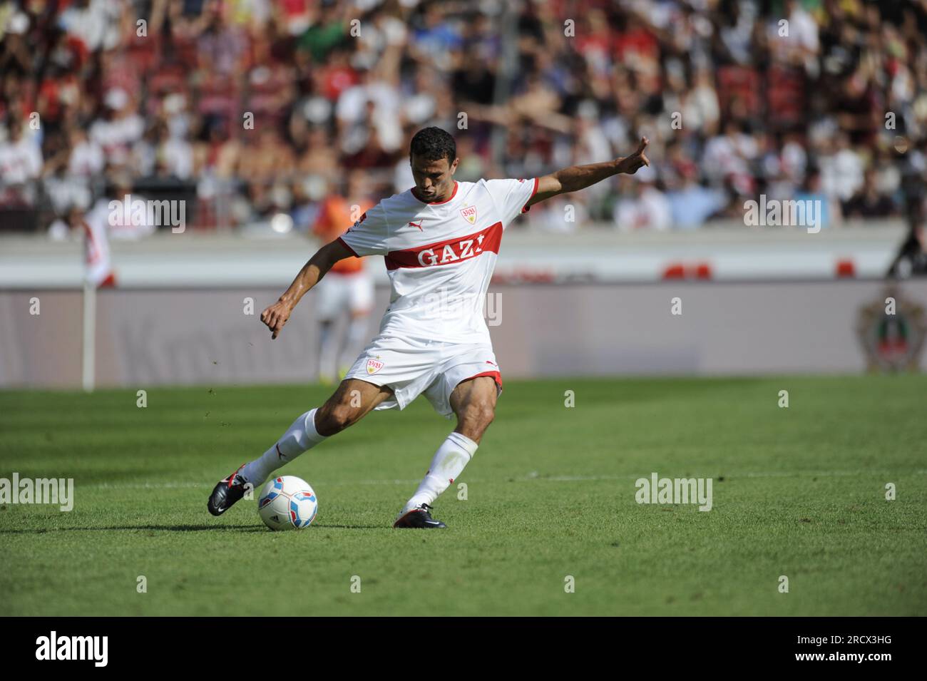 Khalid Boulahrouz Aktion Fußball Bundesliga VFB Stuttgart - Bayer 04 ...
