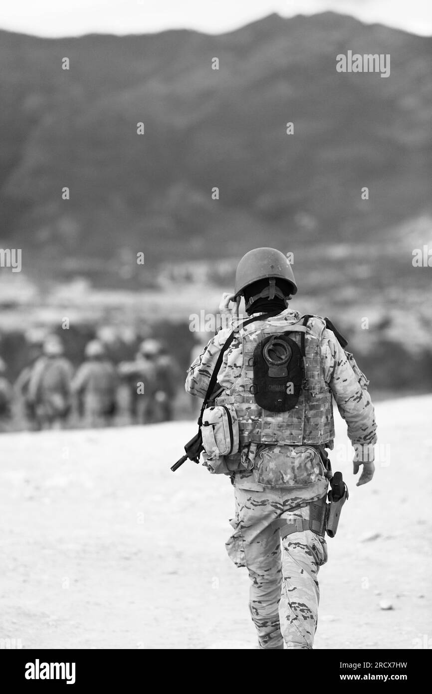 Special Ops Soldier Stock Photo Alamy