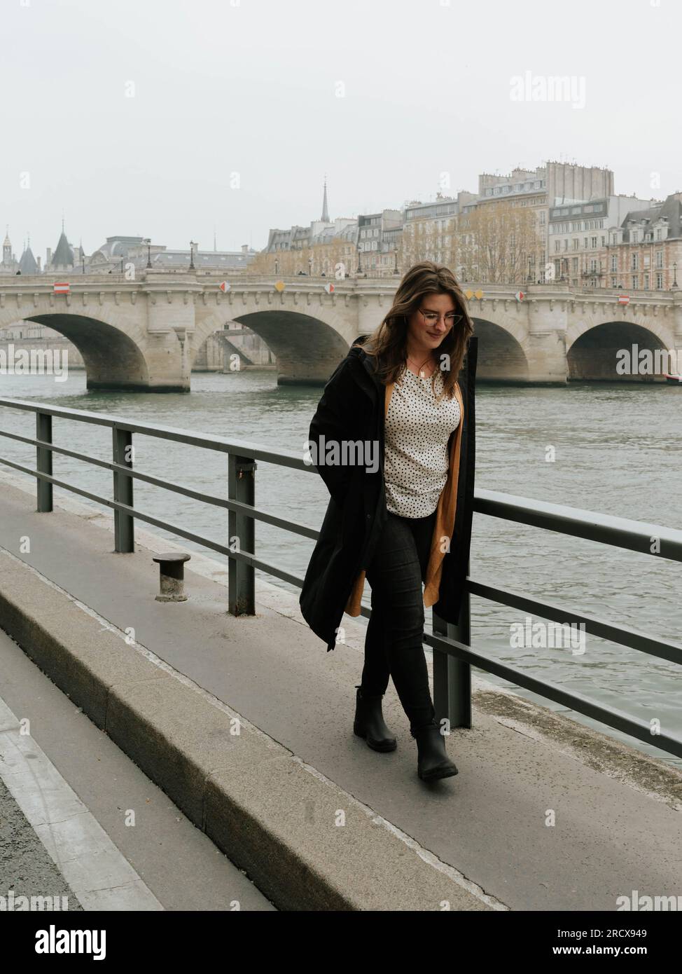 Woman in style walks hi-res stock photography and images - Alamy