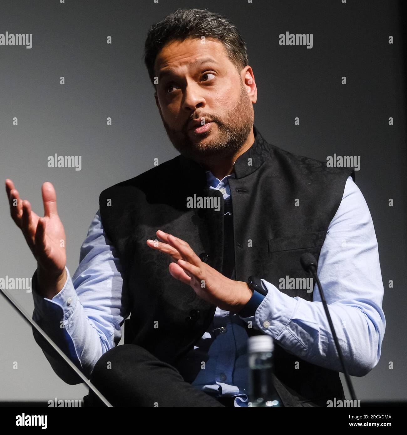 Pravesh Kumar photographed during Mark Kermode Live in 3D at Bfi ...