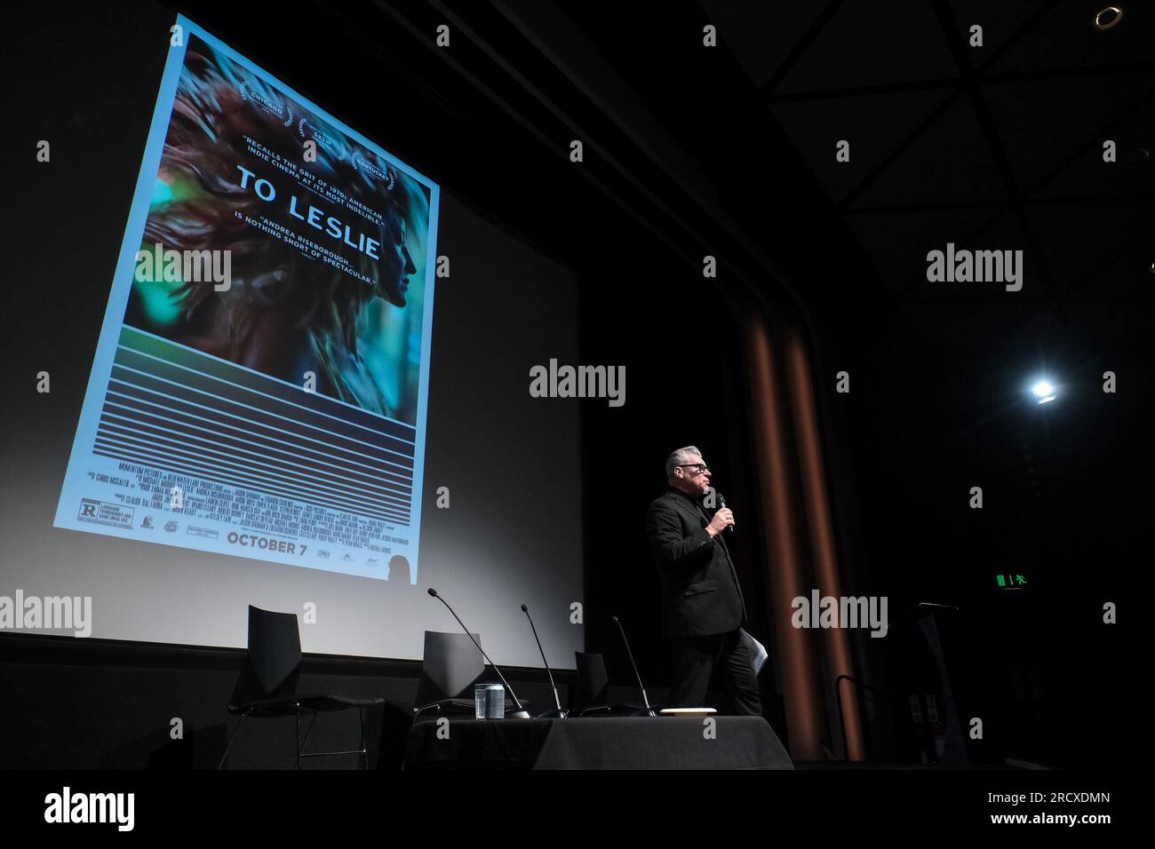 Mark Kermode photographed during Mark Kermode Live in 3D at Bfi