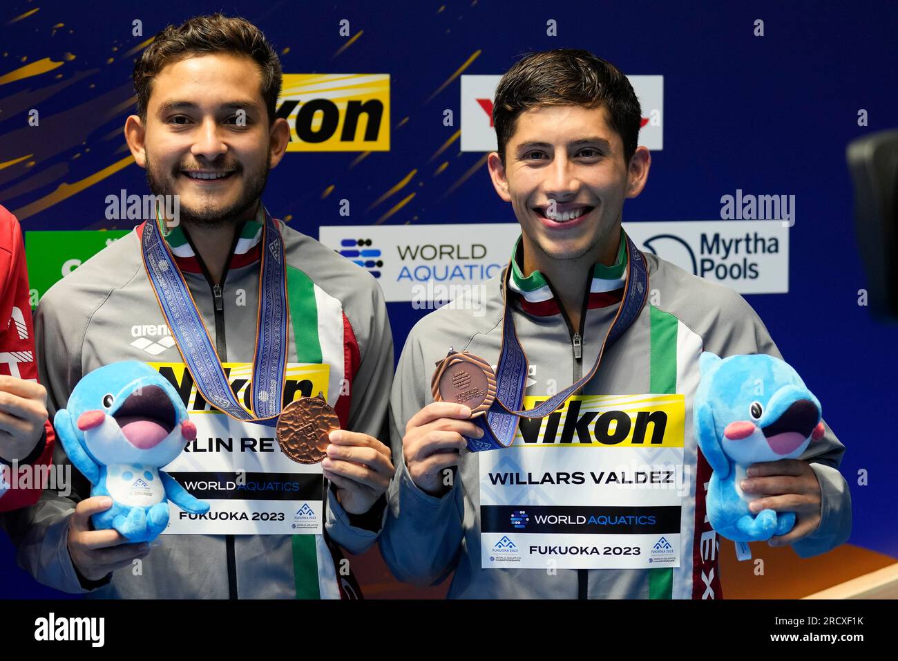 Bronze medalist Kevin Berlin Reyes, Randal Willars Valdez, of Mexico