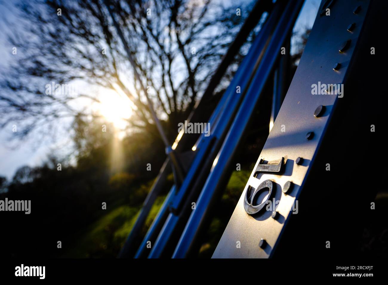 Sundial and low sun detail photographed at Herstmonceux Castle in East