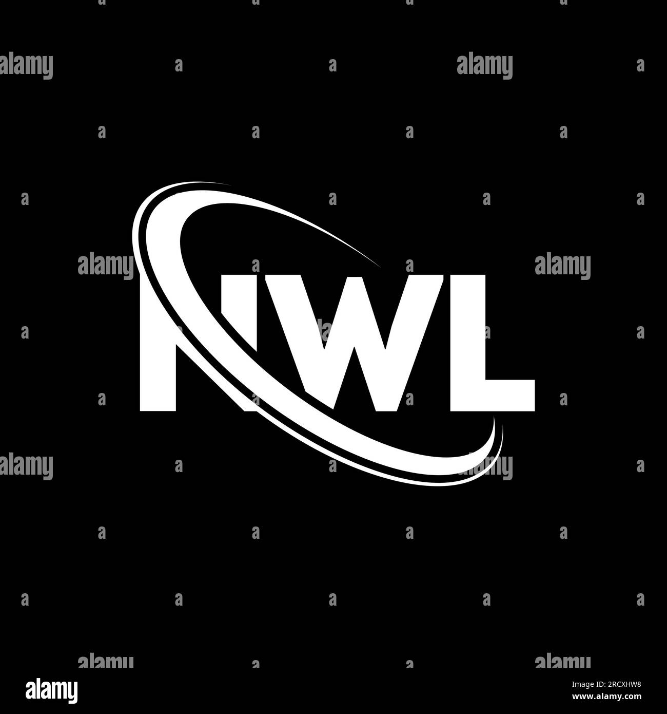 Nwl minimalist logo hires stock photography and images Alamy