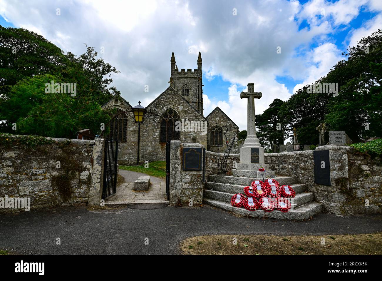 Of the village of stithians hi-res stock photography and images - Alamy