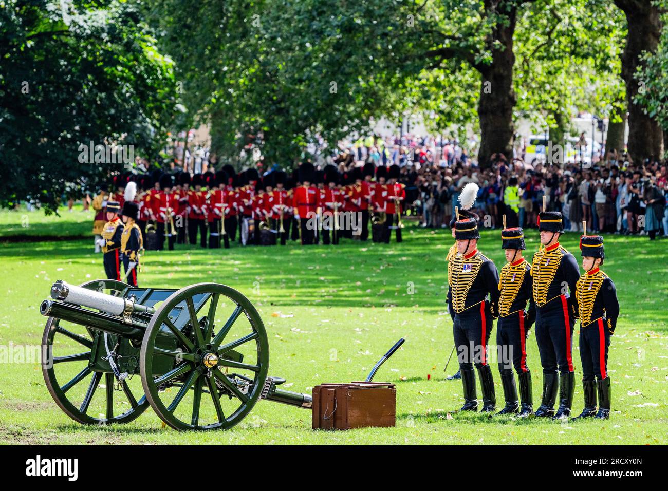 London, UK. 17th July, 2023. The British Army marks Her Majesty The
