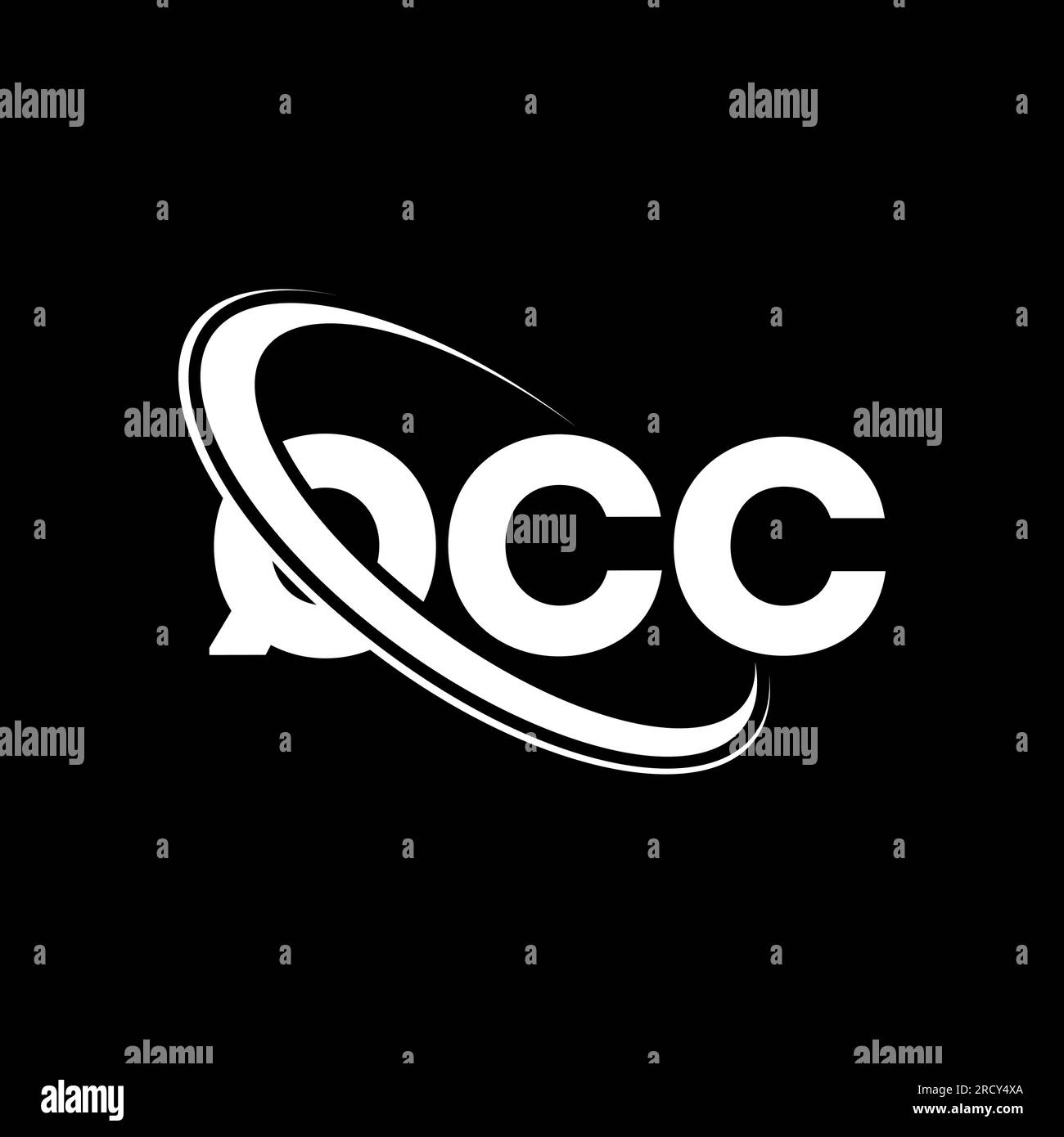 Qcc logo design hires stock photography and images Alamy