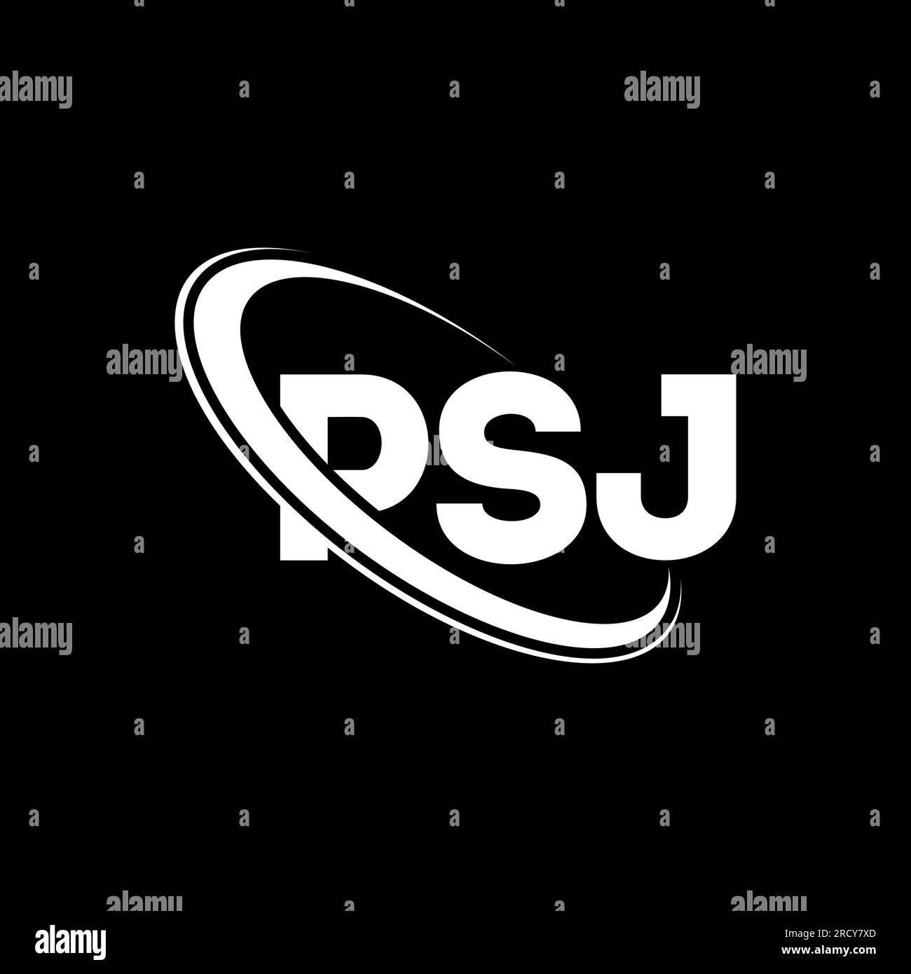 Psj logo design hi-res stock photography and images - Alamy