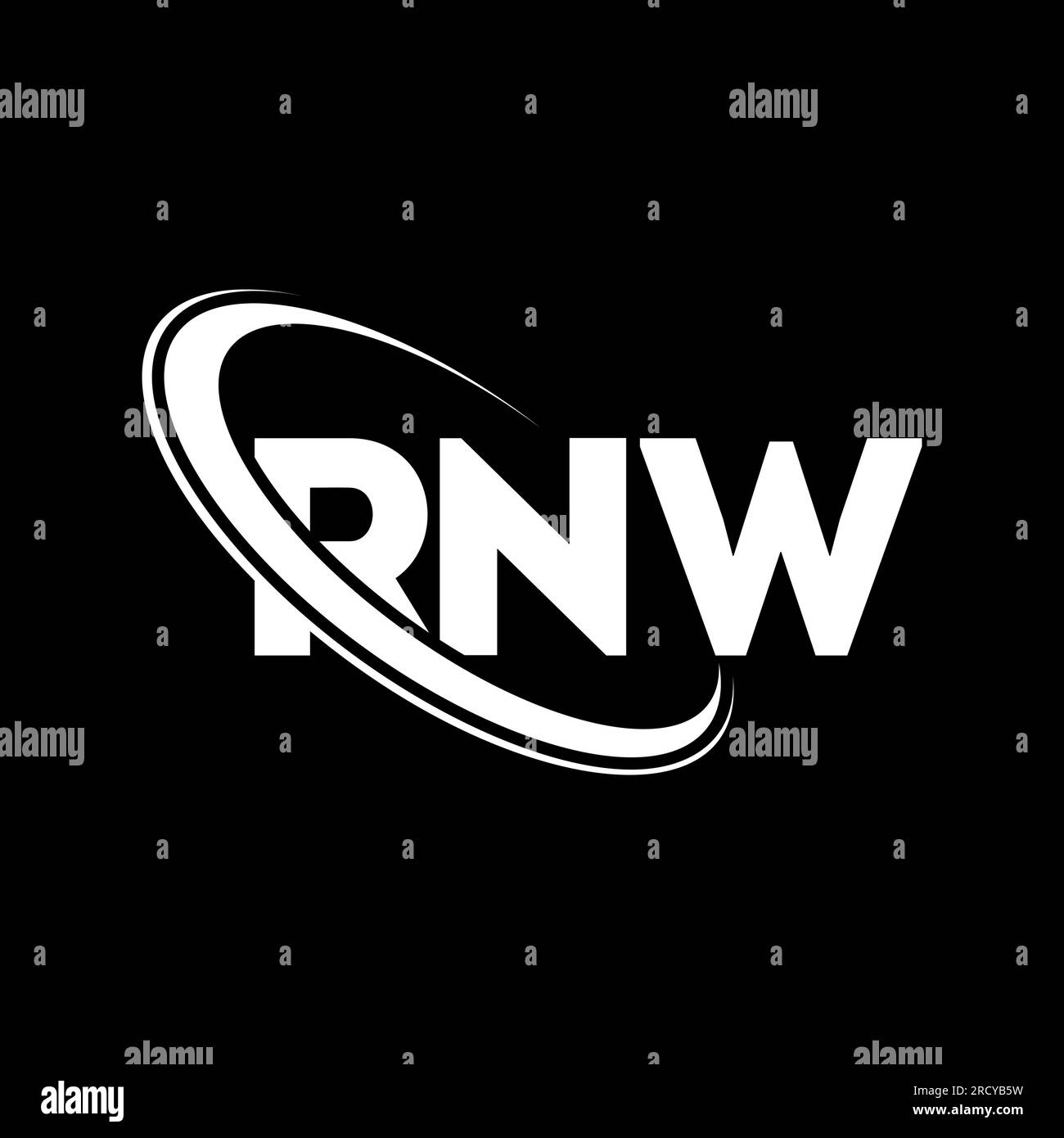 Rnw minimalist logo hires stock photography and images Alamy