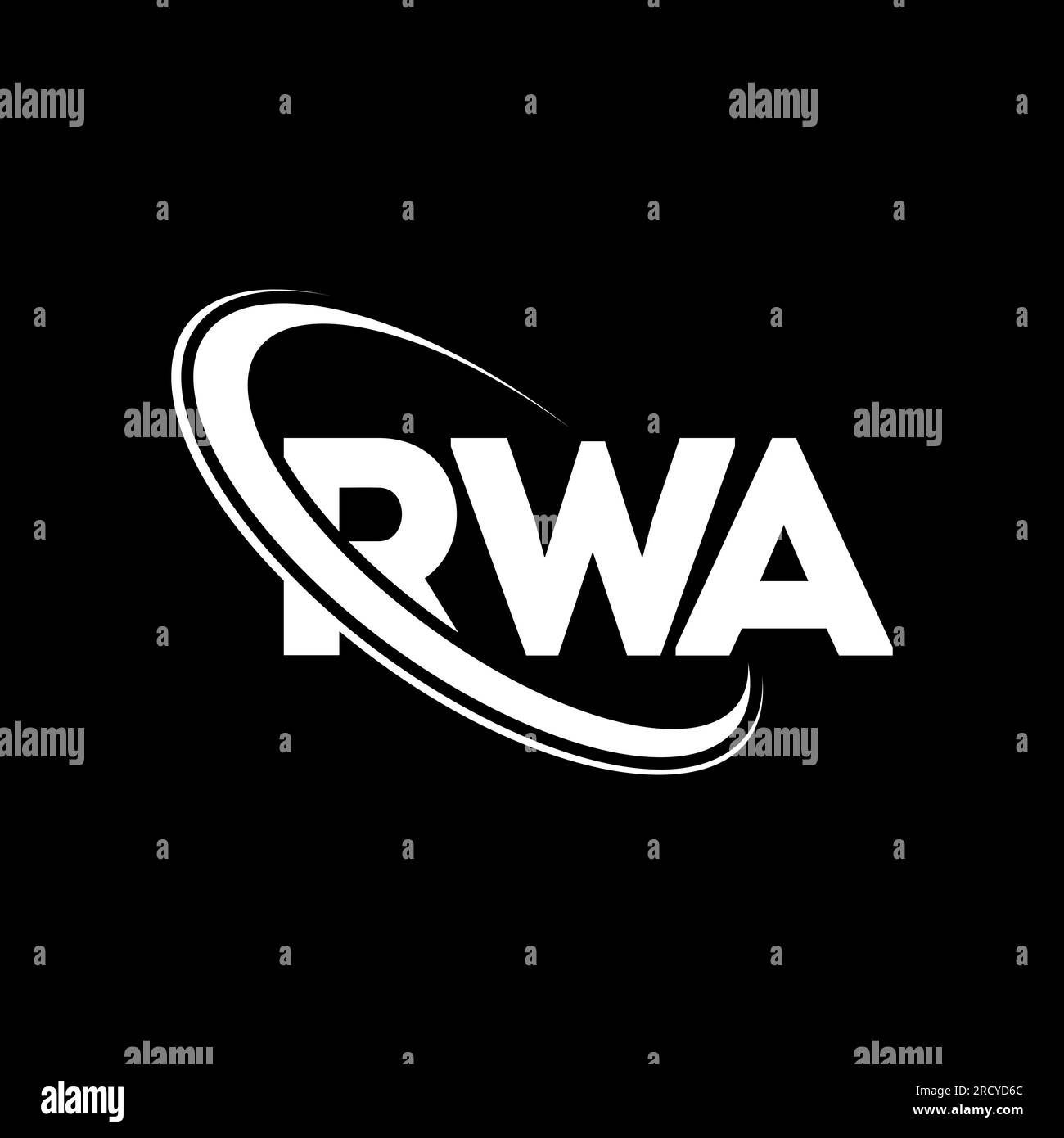 Rwa circle logo hi-res stock photography and images - Alamy