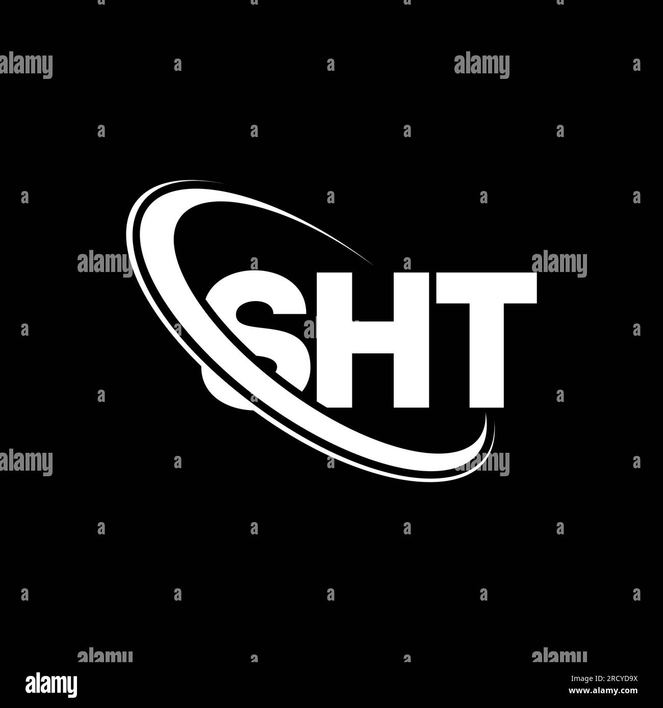 SHT logo. SHT letter. SHT letter logo design. Initials SHT logo linked ...