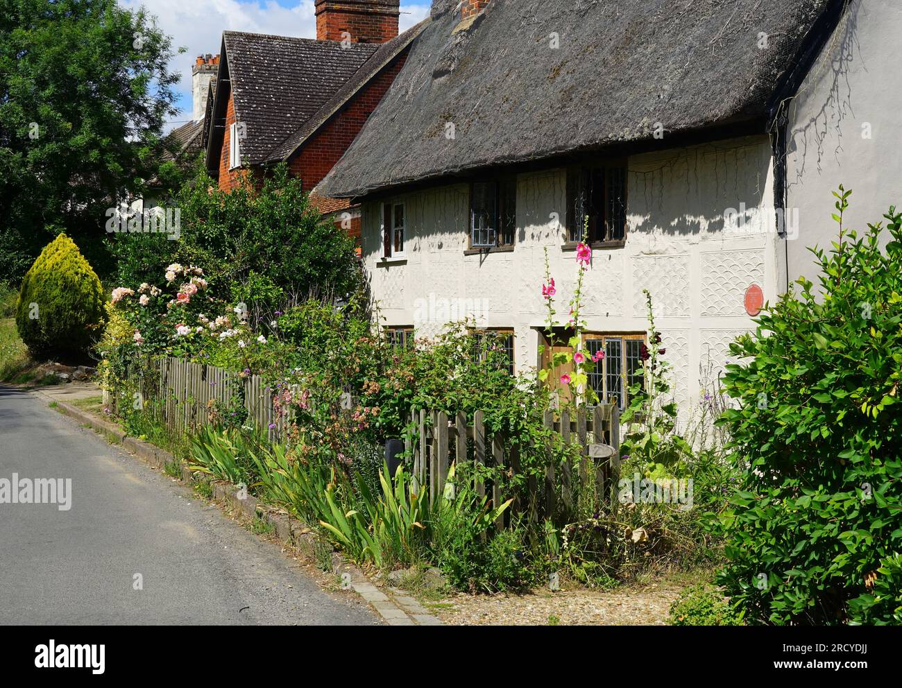 Orwell's former home, The Stores, Wallington Stock Photo Alamy