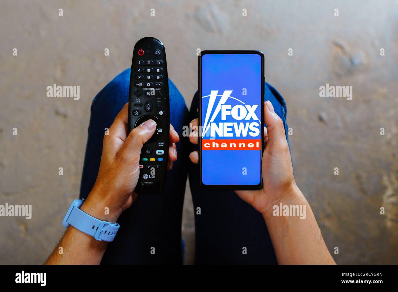 Brazil. 17th July, 2023. In this photo illustration, the Fox News Channel logo seen displayed on a smartphone. Credit: SOPA Images Limited/Alamy Live News Stock Photo