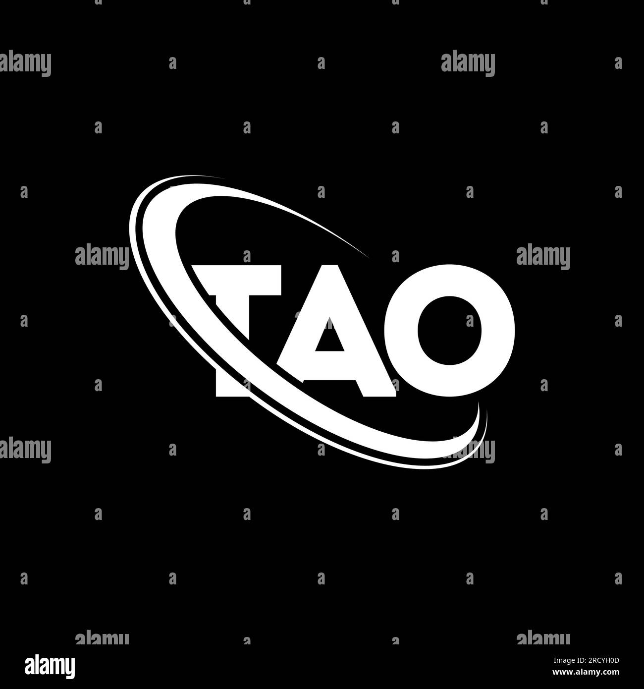 Tao minimalist logo hi-res stock photography and images - Alamy