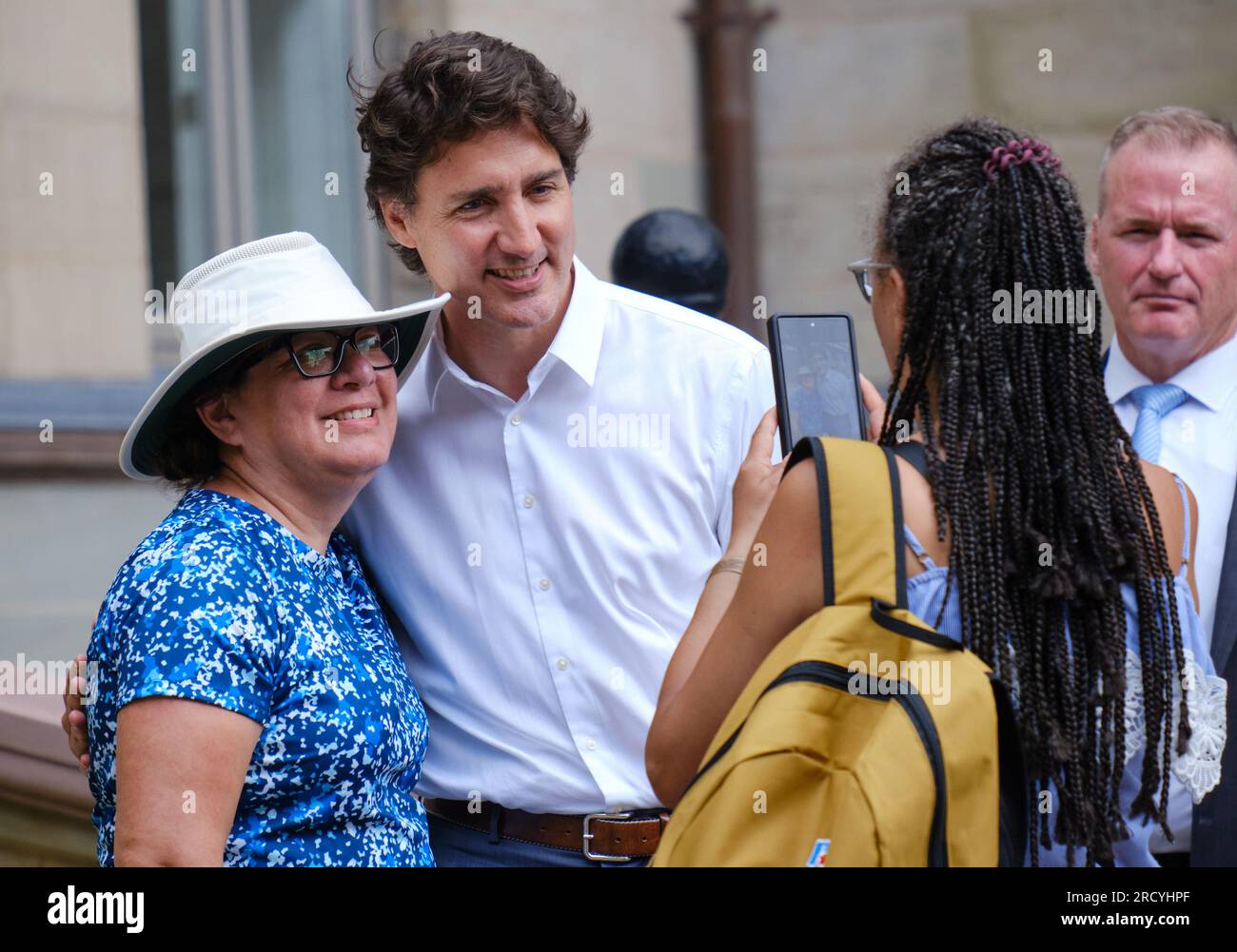 Halifax, Nova Scotia, Canada. July 17th, 2023. Canadian Prime Minister