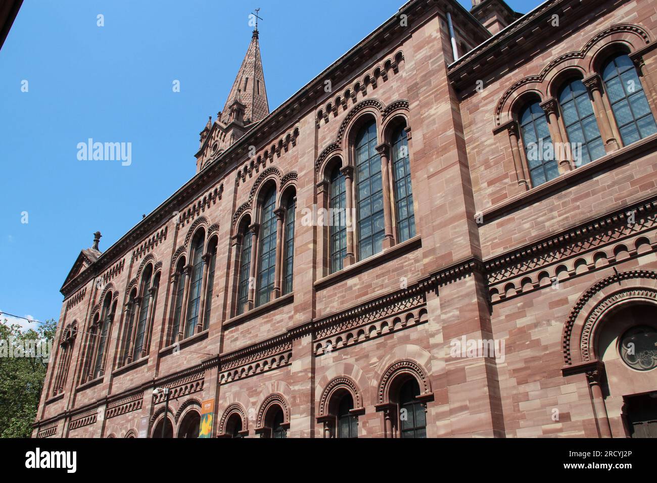 protestant church (templeneuf) in strasbourg in alsace (france Stock